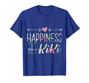 Happiness is being a kiki dad gift Flower T shirt