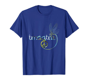 Dragonfly Imagine Hippie T Shirt For Women Men