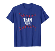 Load image into Gallery viewer, Baseball Softball Team Mom Tshirt Gift Shirt Women
