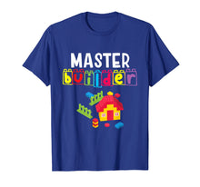 Load image into Gallery viewer, Master Builder Building Blocks Brick Builders Toys Shirt
