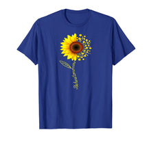 Load image into Gallery viewer, Be Here Tomorrow Sunflower Suicide Prevention Tshirt
