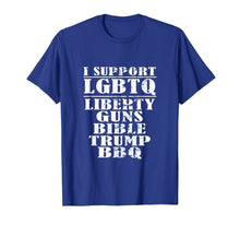 Load image into Gallery viewer, lgbtq bbq shirt belles smokin bbq shirt
