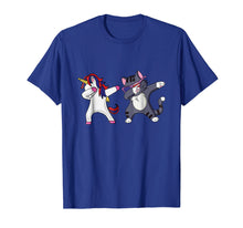 Load image into Gallery viewer, Dabbing Unicorn Dab Cat Cute 4th of July T Shirt Kids Gift
