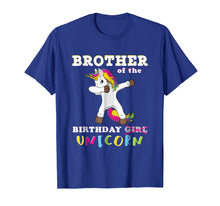 Load image into Gallery viewer, Brother of the Birthday Girl T-Shirt Magic Unicorn
