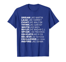 Load image into Gallery viewer, Inspirational Black History Influential Black Leaders Tee
