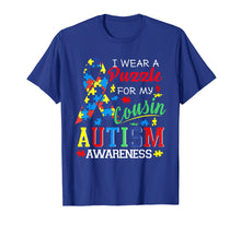 Load image into Gallery viewer, I wear a Puzzle for my Cousin - Autism Awareness shirt
