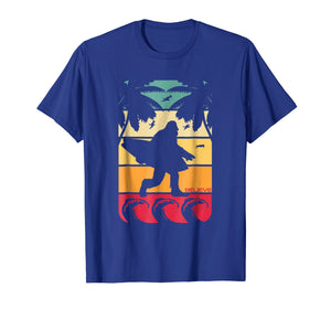 Bigfoot Shirt Surfing Surf Retro Vintage Men Women Kids Gift