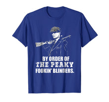 Load image into Gallery viewer, By Order Of The Peaky Fookin T Shirt Blind-ers For Men
