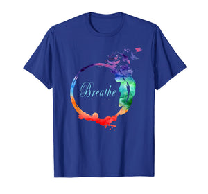 Breathe Shirt Cool Heavenly Breath Nature Yoga Tee Gift