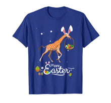 Load image into Gallery viewer, Cute Easter Giraffe with Bunny Ears and Eggs T Shirt

