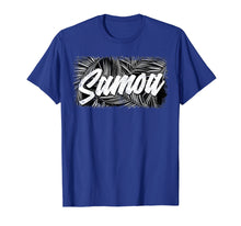 Load image into Gallery viewer, Retro Palm Samoa T Shirt Samoan Shirt

