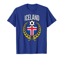 Load image into Gallery viewer, Iceland Soccer Jersey Football Fan Support
