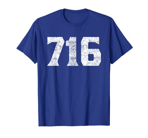 716 Area Code Buffalo NY Graphic T-Shirt