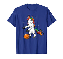 Load image into Gallery viewer, Unicorn Shirts For Girls Women Floss Like A Boss Basketball
