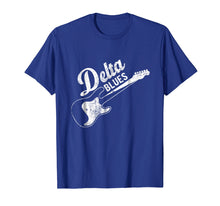 Load image into Gallery viewer, Mississippi Delta Blues Guitar Distress T-shirt
