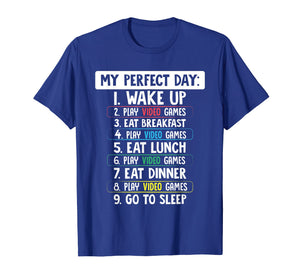 Funny Gamer TShirt Perfect Day Holiday Gift For Gaming Kids