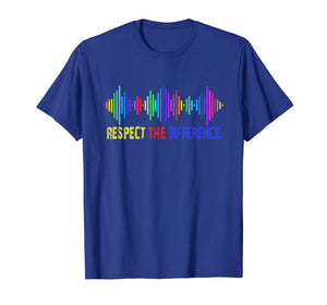Autism Awareness Shirt Respect the Difference