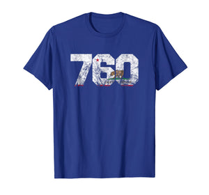 Area Code 760 shirt - Palm Springs California t-shirt