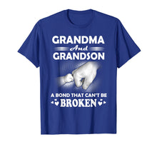 Load image into Gallery viewer, Grandma and GrandSon A Bond That Can't Be Broken T-shirt
