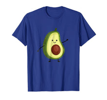 Load image into Gallery viewer, Avocado Smiling T-Shirt Best Gift for Vegans &amp; Dieters
