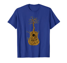 Load image into Gallery viewer, Acoustic Guitar Tree of Life T-Shirt Nature Guitarist Gift
