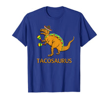 Load image into Gallery viewer, Funny Tacosaurus Shirt Cinco de Mayo Taco Dinosaur T Rex
