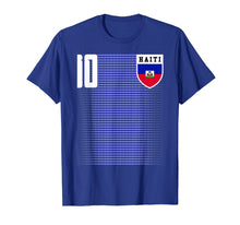 Load image into Gallery viewer, Haiti Football Soccer Jersey Shirt Tee
