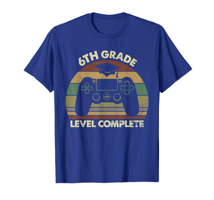 6th Grade Level Complete Game Controller Graduation Tshirt