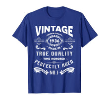 Load image into Gallery viewer, Made In 1936 Vintage 83 Year Old 83rd Birthday Shirt Gift A3
