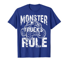 Load image into Gallery viewer, MONSTER TRUCKS RULE T-shirt
