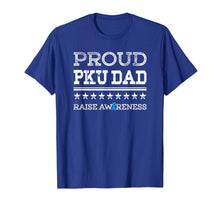 Load image into Gallery viewer, Mens PKU Awareness Proud Dad Stars &amp; Stripes T Shirt for Men
