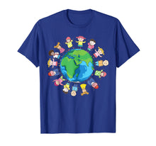 Load image into Gallery viewer, Happy Earth Day Children Around the World Tee Shirt
