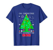 Load image into Gallery viewer, Oh Chemistree Funny Science Chemistry Christmas Tree T-Shirt
