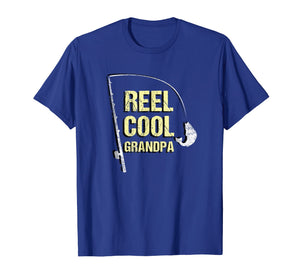 Fishing Grandpa Shirt Funny Dad Fathers Day Gift Fisherman