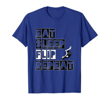 Load image into Gallery viewer, Eat Sleep Flip Repeat Gymnast &amp; Tumbling T-Shirt
