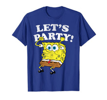 Load image into Gallery viewer, Spongebob Squarepants Lets Party T-Shirt
