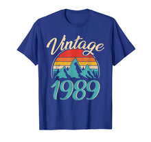 Load image into Gallery viewer, 30th Birthday Gift Idea Vintage 1989 T-Shirt Men Women

