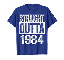 Load image into Gallery viewer, Straight Outta 1984 T-Shirt 35th Birthday Gift Shirt
