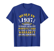 Load image into Gallery viewer, Perfectly Aged Built In 1937 82nd Years Old Birthday Shirt
