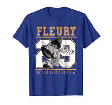 Load image into Gallery viewer, Marc-Andre Fleury Las Vegas Knights Hockey T-Shirt - Apparel
