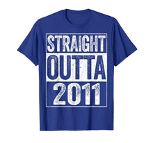 Load image into Gallery viewer, Straight Outta 2011 T-Shirt 8th Birthday Gift Shirt
