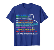 Load image into Gallery viewer, Earth is not flat Vaccines work T-shirt
