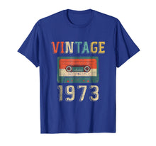 Load image into Gallery viewer, 46th Birthday Gift Vintage 1973 46 Years Old Mixtape T-Shir
