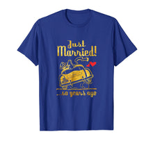 Load image into Gallery viewer, 60th Wedding Anniversary T-Shirt Just Married 60 Years Ago
