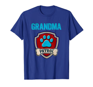 Funny Grandma Patrol T-Shirt - Dog Mom T-Shirt
