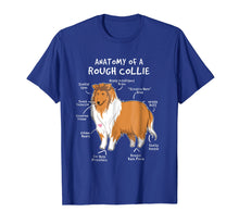 Load image into Gallery viewer, Anatomy Of A Rough Collie Funny Dog Puppy Gift T Shirt
