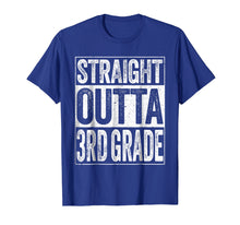 Load image into Gallery viewer, Straight Outta 3rd Grade T-Shirt Third Grade Gift
