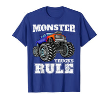 Load image into Gallery viewer, Monster Trucks Rule Shirt Monster Truck T-Shirt for Boys Tee
