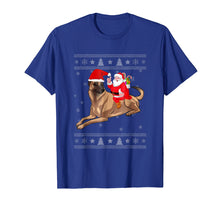 Load image into Gallery viewer, Santa Ride Belgian Malinois Christmas Gifts T-Shirt
