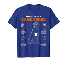 Load image into Gallery viewer, Anatomy Of A Cane Corso Dogs T Shirt Funny Gift
